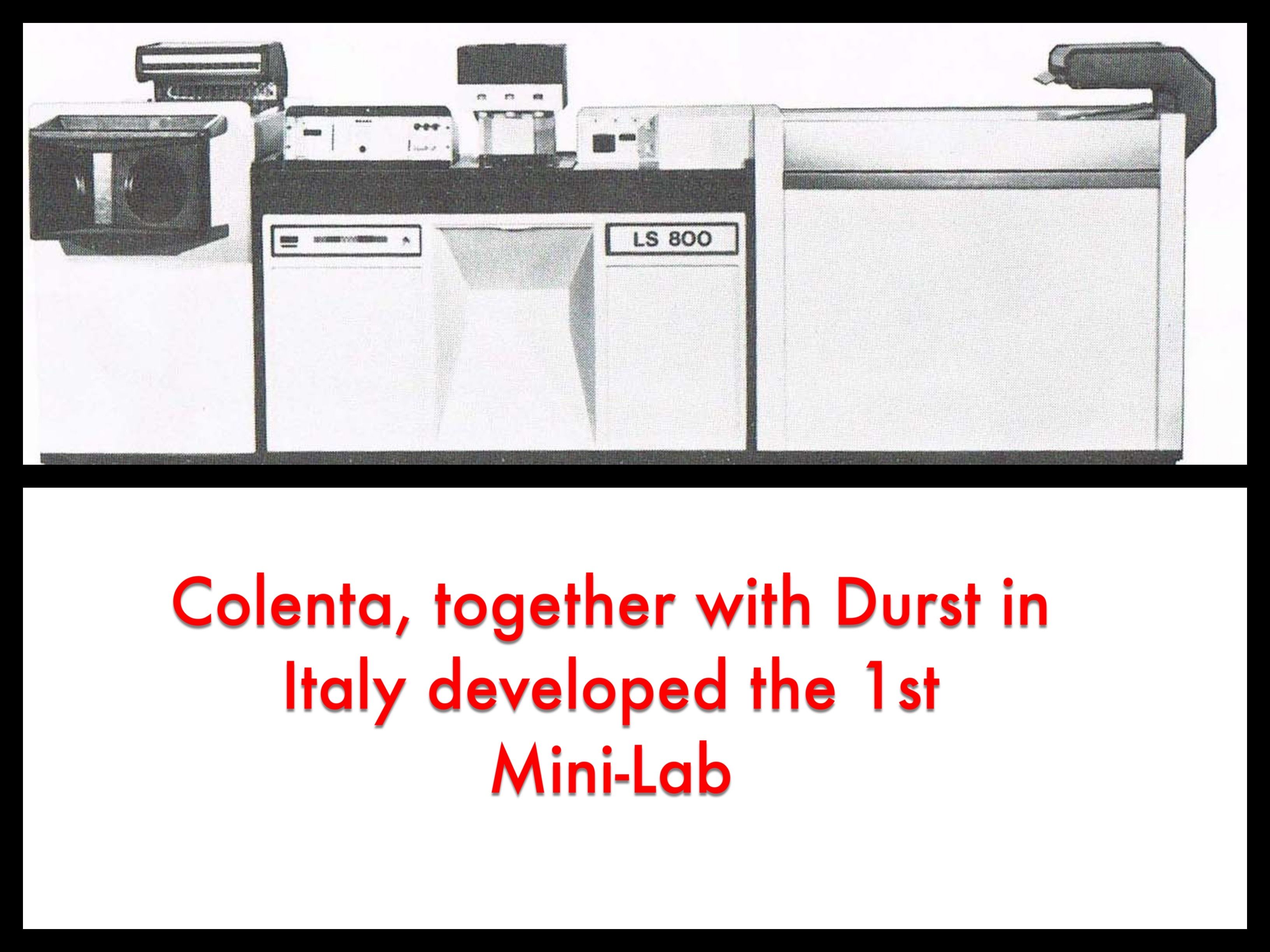Colenta Mini-Lab system