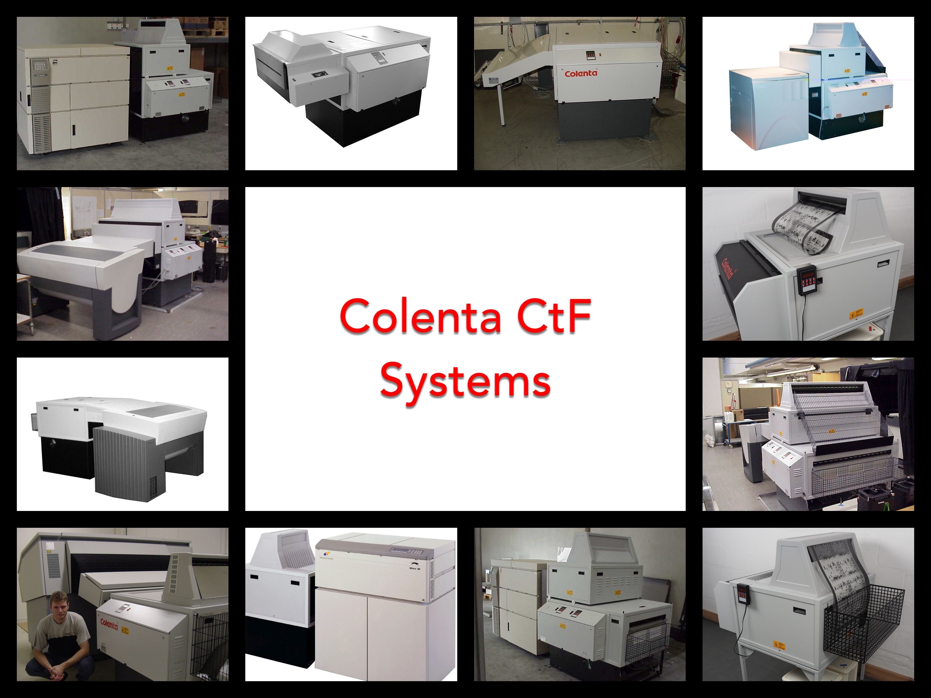 Colenta CtF Systems Photo collage of Colenta`s CtF Systems