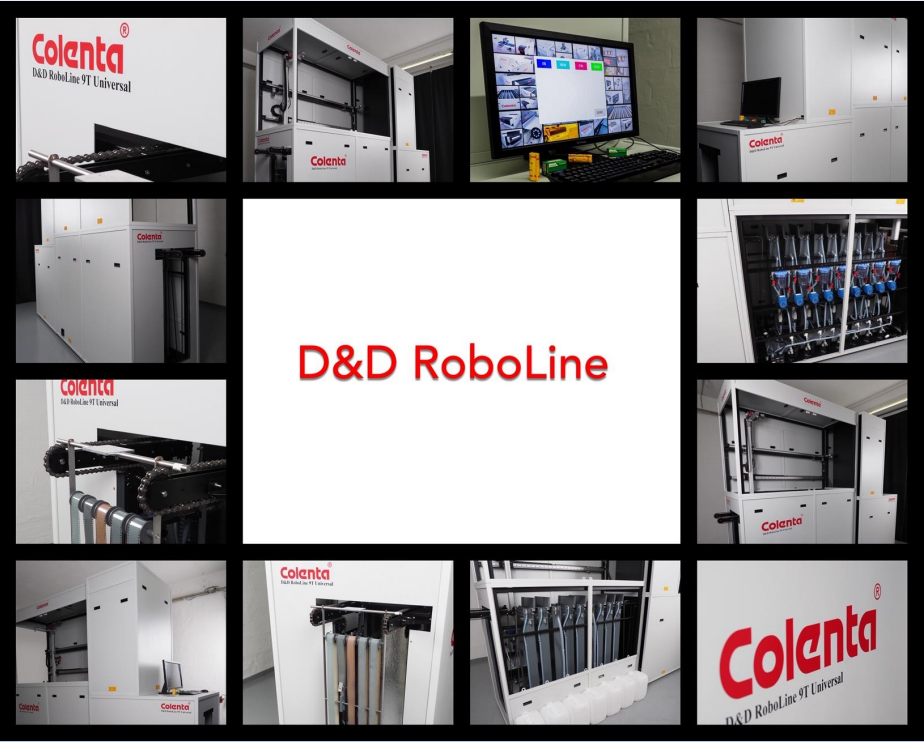Colenta D&D Robo Line Photo collage of Colenta`s D&D Robo Line, a new film processing system for cameras