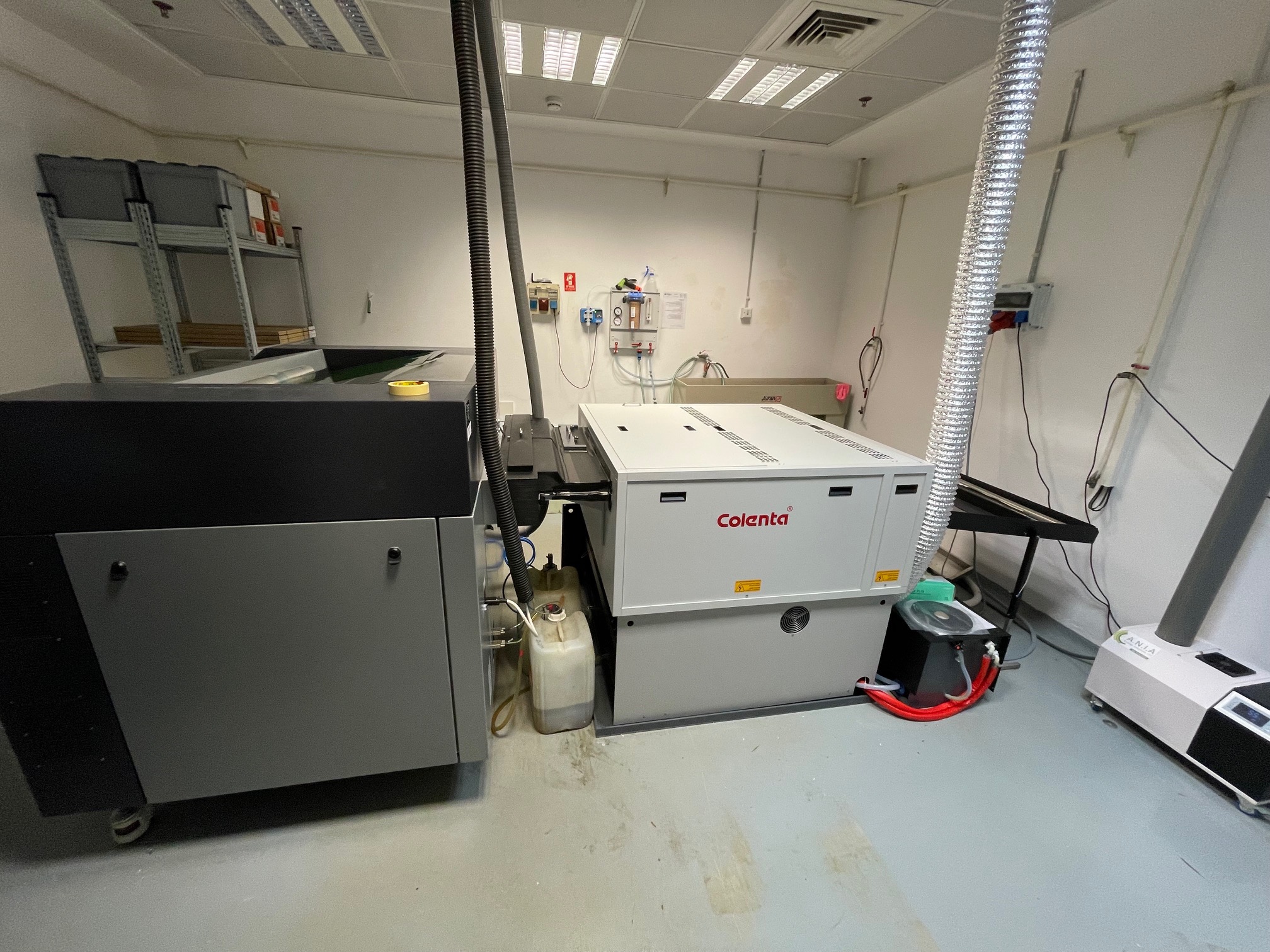 Example photo of a Colenta PCB model in use at the customer